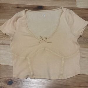 Women's Pac Sun Tan Crop Top